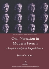 Abbildung von: Oral Narration in Modern French - Routledge