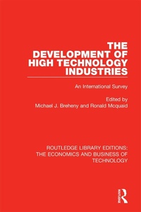 Enlarge image Cover: The Development of High Technology Industries - Routledge