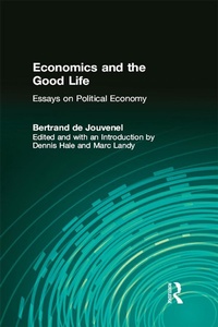 Enlarge image Cover: Economics and the Good Life - Routledge