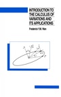 Cover: Introduction To The Calculus of Variations And Its Applications - Chapman & Hall/CRC