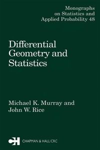 Enlarge image Cover: Differential Geometry and Statistics - Chapman & Hall/CRC