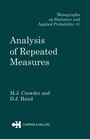Cover: Analysis of Repeated Measures - Routledge