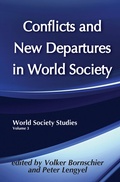 Cover: Conflicts and New Departures in World Society - Routledge