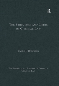 Enlarge image Cover: The Structure and Limits of Criminal Law - Routledge