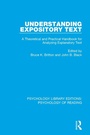Cover: Understanding Expository Text - Routledge
