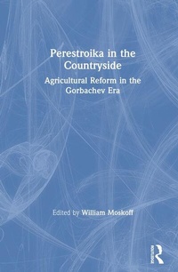 Enlarge image Cover: Perestroika in the Countryside - M.E. Sharpe