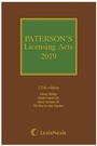 Cover: Paterson's Licensing Acts 2019 - Butterworths Law