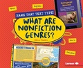 Cover: What Are Nonfiction Genres? - Lerner Publications Co ,U.S.