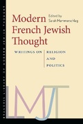 Cover: Modern French Jewish Thought - Dartmouth College Press