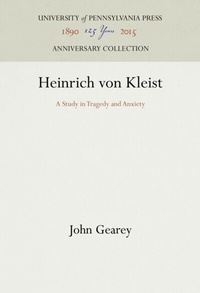 Abbildung von: Heinrich Von Kleist - University of Pennsylvania Press