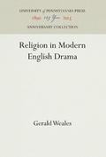Cover: Religion in Modern English Drama - University of Pennsylvania Press