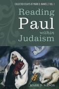 Cover: Reading Paul Within Judaism - Wipf & Stock Publishers