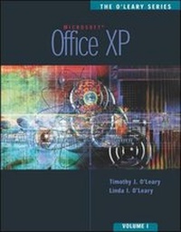 Enlarge image Cover: Office XP: v. 1 - McGraw-Hill Publishing Co.
