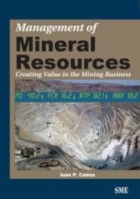 Abbildung von: Management of Mineral Resources - Society for Mining, Metallurgy, and Exploration