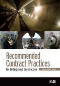 Abbildung von: Recommended Contract Pratices for Underground Construction - Society for Mining, Metallurgy, and Exploration