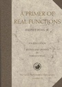 Cover: A Primer of Real Functions - Mathematical Association of America