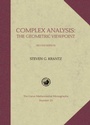 Cover: Complex Analysis - Mathematical Association of America