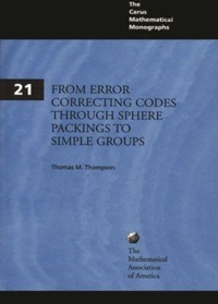 Abbildung von: From Error-Correcting Codes Through Sphere Packings to Simple Groups - Mathematical Association of America (MAA)