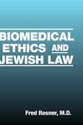 Cover: Biomedical Ethics and Jewish Law - Ktav Publishing House