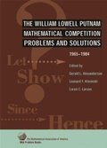 Cover: The William Lowell Putnam Mathematical Competition - Mathematical Association of America (MAA)