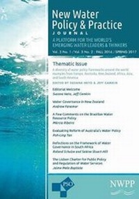 Enlarge image Cover: New Water Policy and Practice - Westphalia Press