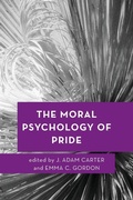 Cover: The Moral Psychology of Pride - Rowman & Littlefield International