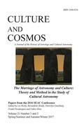 Cover: Culture and Cosmos Vol 21 1 and 2 - Sophia Centre Press