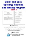 Cover: Quick and Easy Spelling, Reading and Writing Program Book 4 - Sand Prints Publishing Company