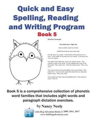 Enlarge image Cover: Quick and Easy Spelling, Reading and Writing Program Book 5 - Sand Prints Publishing Company