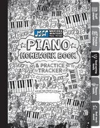 Abbildung von: Piano Homework Book and Practice Tracker (Black) - Meridee Winters Publishing