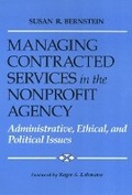 Cover: Managing Contracted Services in the Nonprofit Agency - Temple University Press,U.S.