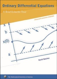 Enlarge image Cover: Ordinary Differential Equations - Mathematical Association of America