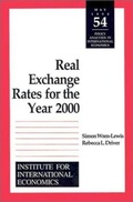 Cover: Real Exchange Rates for the Year 2000 - The Peterson Institute for International Economics