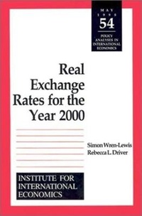 Enlarge image Cover: Real Exchange Rates for the Year 2000 - The Peterson Institute for International Economics