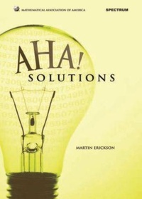 Enlarge image Cover: Aha! Solutions - Mathematical Association of America (MAA)