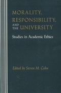 Cover: Morality, Responsibility, and the University - Temple University Press,U.S.