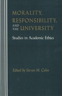 Enlarge image Cover: Morality, Responsibility, and the University - Temple University Press,U.S.