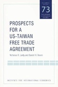 Cover: Prospects for a US-Taiwan Free Trade Agreement - The Peterson Institute for International Economics