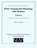 Cover: Proto-Austronesian Phonology with Glossary - Southeast Asia Program Publications, Cornell University