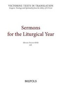 Cover: Sermons for the Liturgical Year - Brepols N.V.