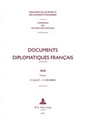 Cover: Documents diplomatiques fran&ccedil;ais - Peter Lang Verlag