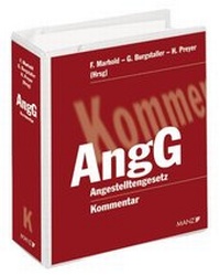 Enlarge image Cover: Kommentar zum Angestelltengesetz AngG - Manz