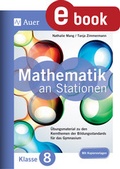 Cover: Mathe an Stationen 8 Gymnasium - Auer Verlag in der AAP Lehrerwelt GmbH