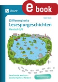 Cover: Differenzierte Lesespurgeschichten Deutsch 5-6 - Auer Verlag in der AAP Lehrerwelt GmbH