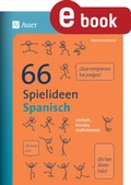 Cover: 66 Spielideen Spanisch - Auer Verlag in der AAP Lehrerwelt GmbH