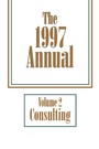 Cover: The Annual, 1997 Consulting - Pfeiffer