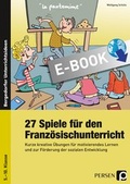 Cover: 27 Spiele f&uuml;r den Franz&ouml;sischunterricht - Persen Verlag in der AAP Lehrerwelt GmbH