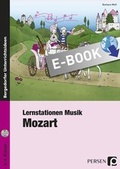Cover: Lernstationen Musik: Mozart - Persen Verlag in der AAP Lehrerwelt GmbH