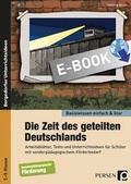Cover: Zeit des geteilten Deutschlands - einfach & klar - Persen Verlag in der AAP Lehrerwelt GmbH