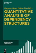 Cover: Quantitative Analysis of Dependency Structures - De Gruyter Mouton